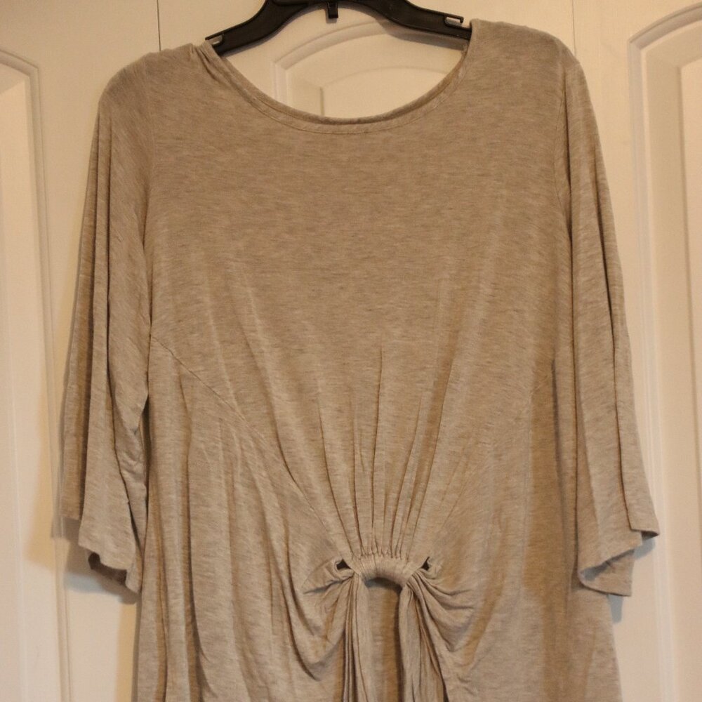 Signature Studio Grey 3/4 sleeve Tee Grey Size Large